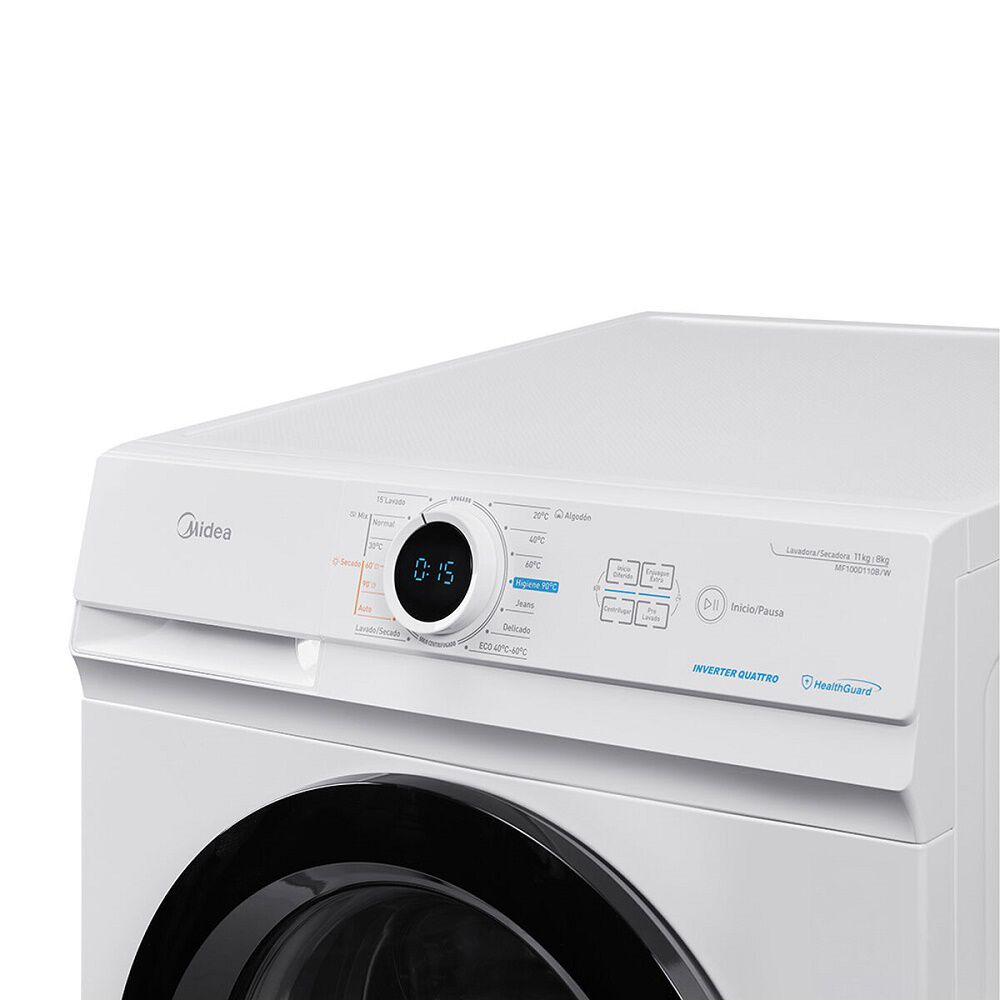 Lavadora Secadora Midea Mf100d110b W 11-8 Kg image number 2.0