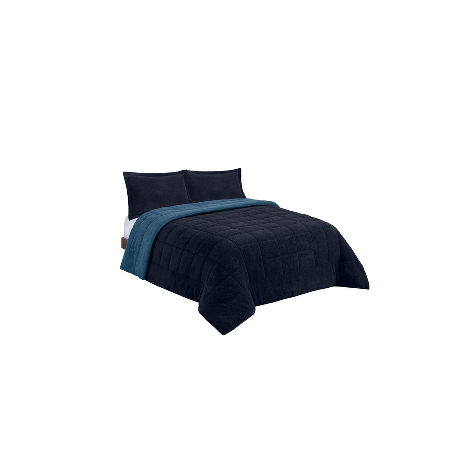 Plumon Andes Sherpa Bicolor Azul King image number 1.0