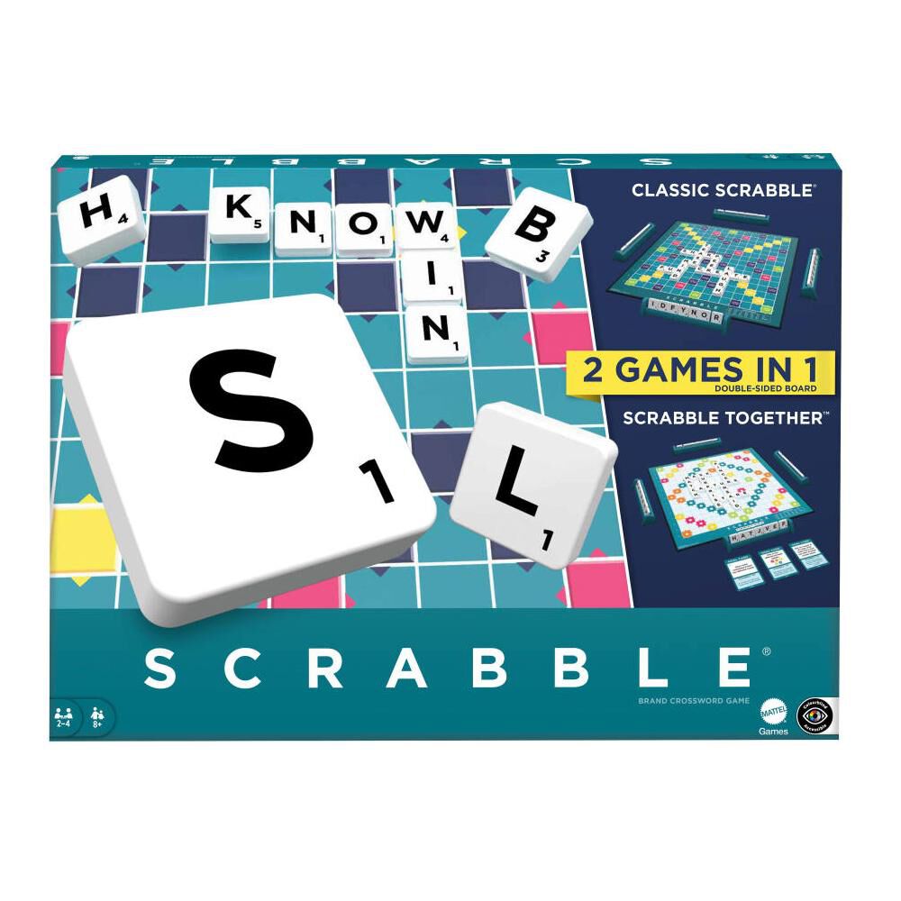 Juego De Mesa Scrabble 2 En 1 image number 6.0