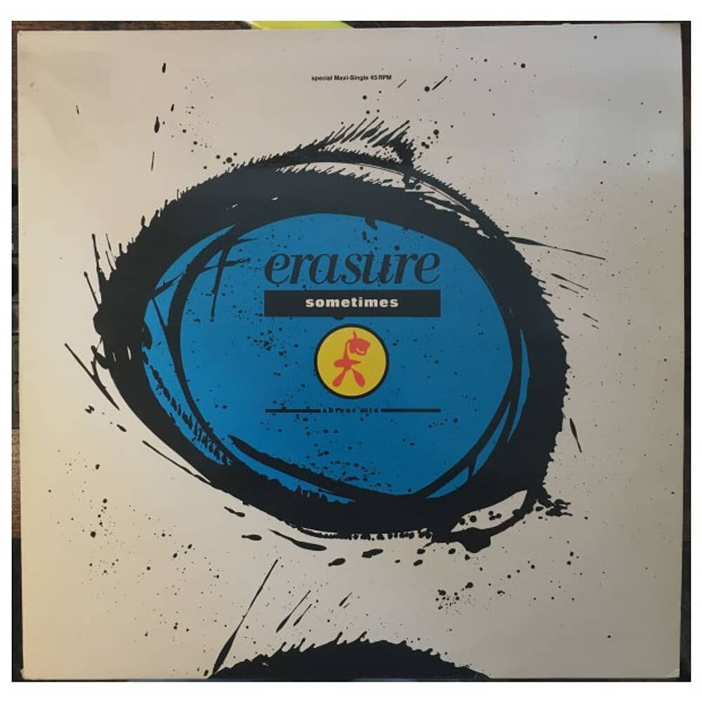 Erasure - Sometimes(shiver Mix) | 12" Maxi Single Usado image number 0.0