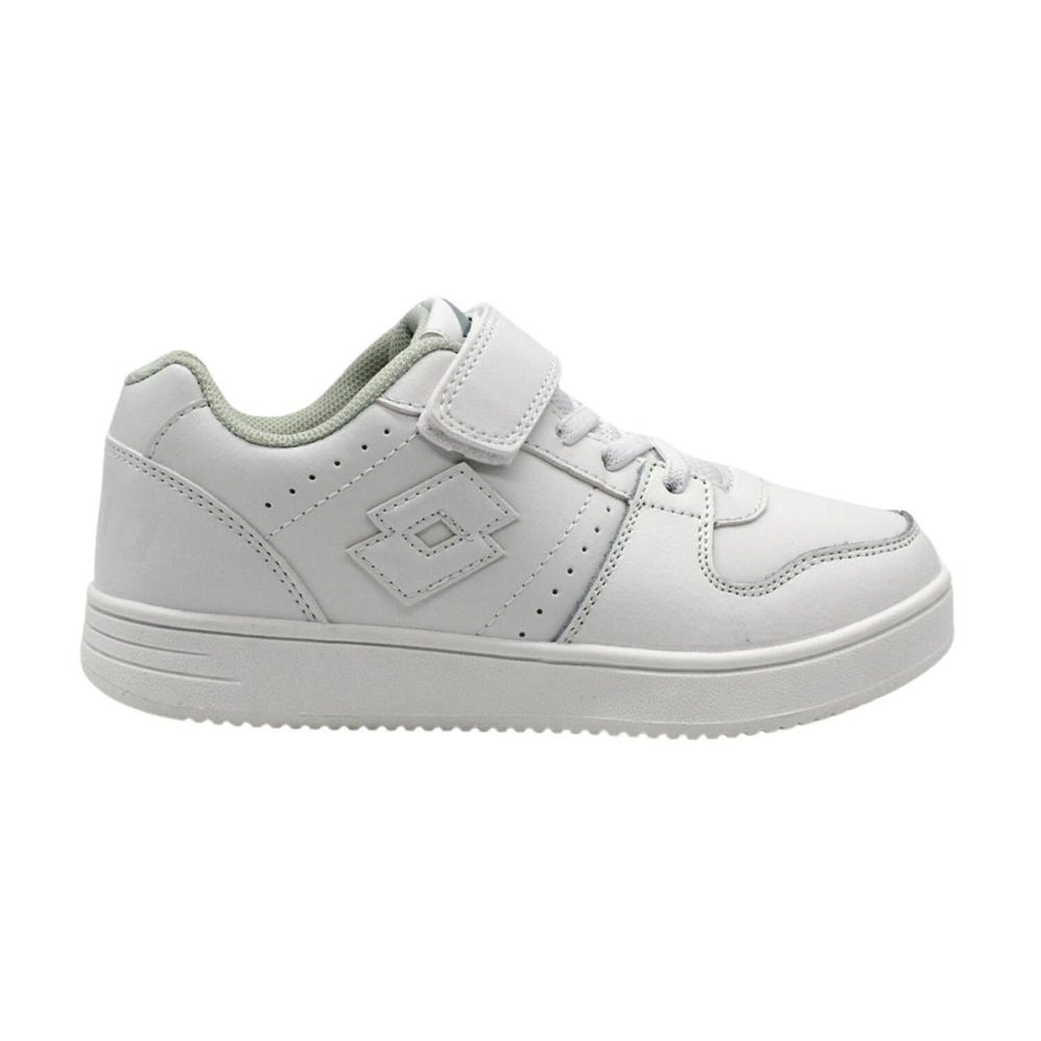Zapatilla Escolar Ni&ntilde;o Lotto Blanco image number 0.0
