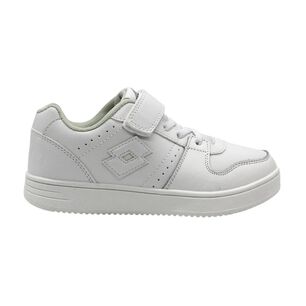 Zapatilla Escolar Ni&ntilde;o Lotto Blanco