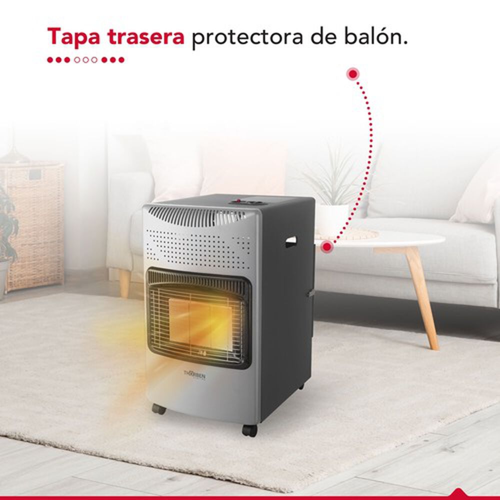 Estufa Gas 15l Thor Gl 15k Plateada image number 5.0