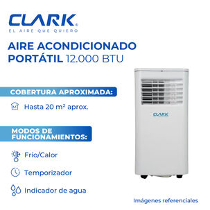 Aire Acondicionado Port&aacute;til 12.000 Btu/hr, 220v