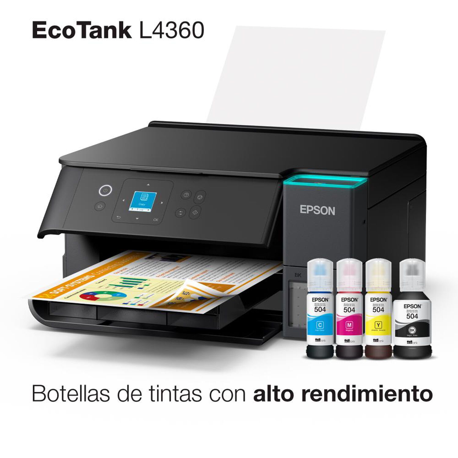 Impresora Multifuncional Epson Ecotank L4360 image number 7.0