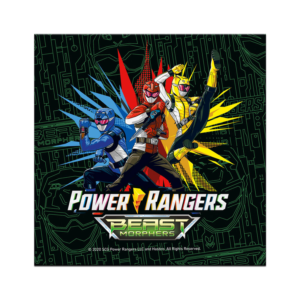 Set Cumpleaños Power Ranger Para 6 Personas Cotillón image number 6.0