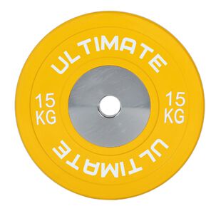 Disco Olímpico Bumper Elite Competición 15 Kg