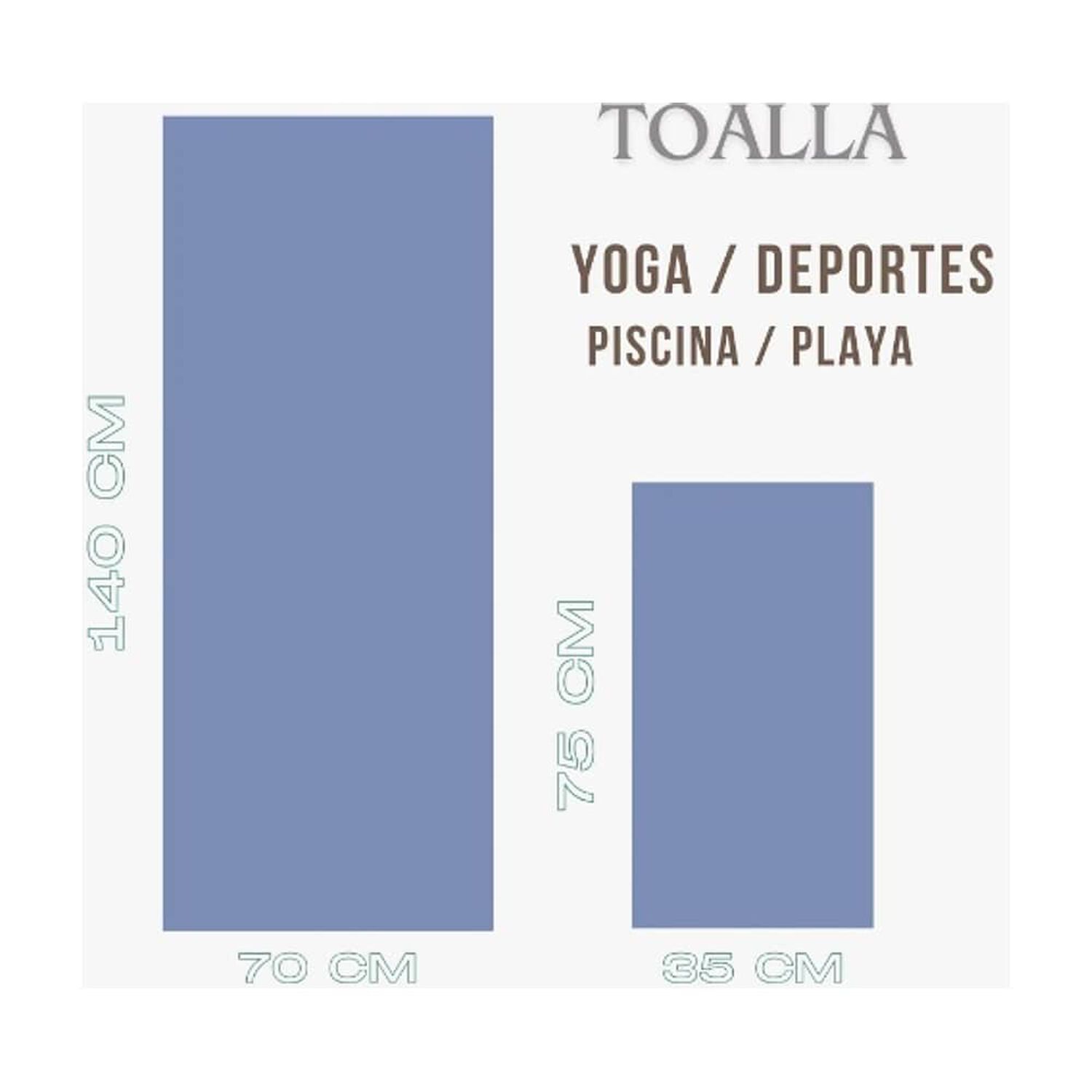 Pack 2 Toallas Microfibra Caf&eacute; image number 1.0