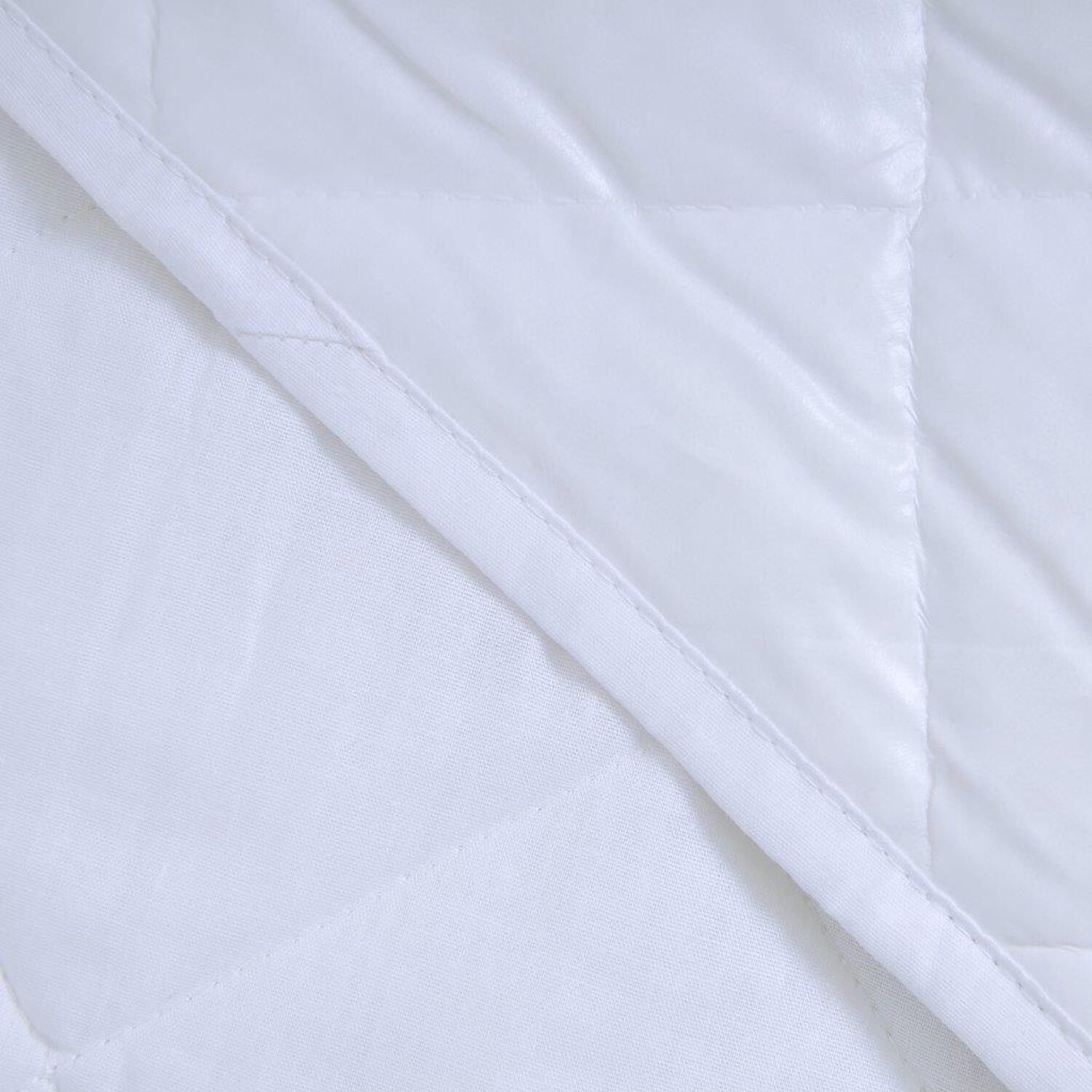 Cubrecolchon Impermeable Mashini 1 Plaza Blanco image number 1.0