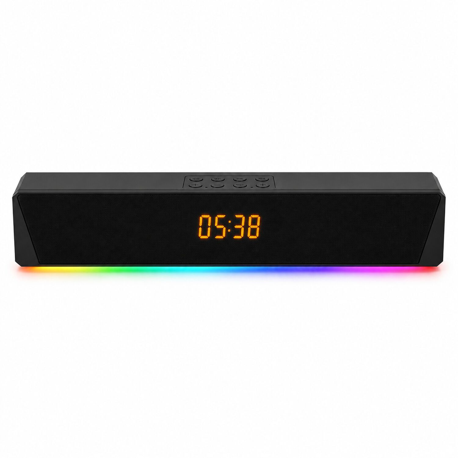 Barra De Sonido Inal&aacute;mbrica Bluetooth Rgb Recargable image number 1.0