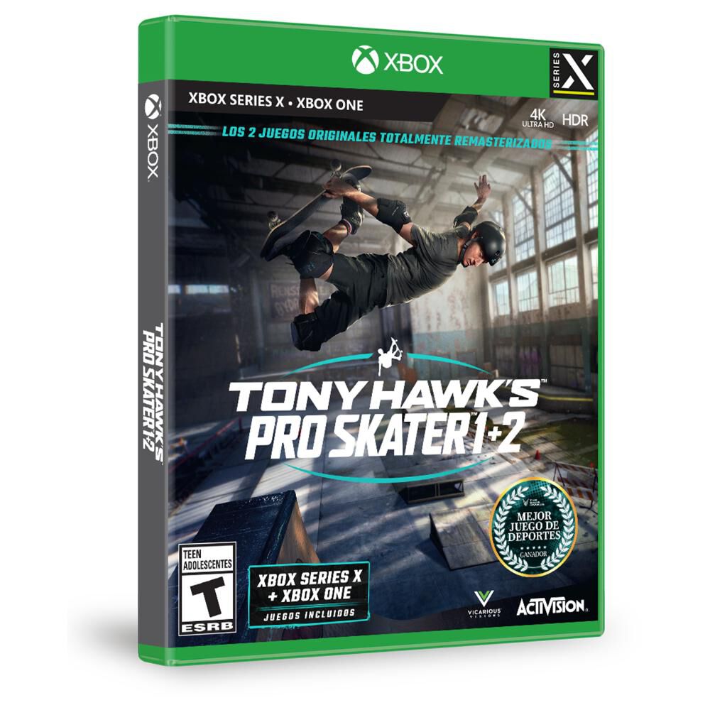 Juego Xbox One X Sony Pro Skater 1+2 Xbsx image number 1.0