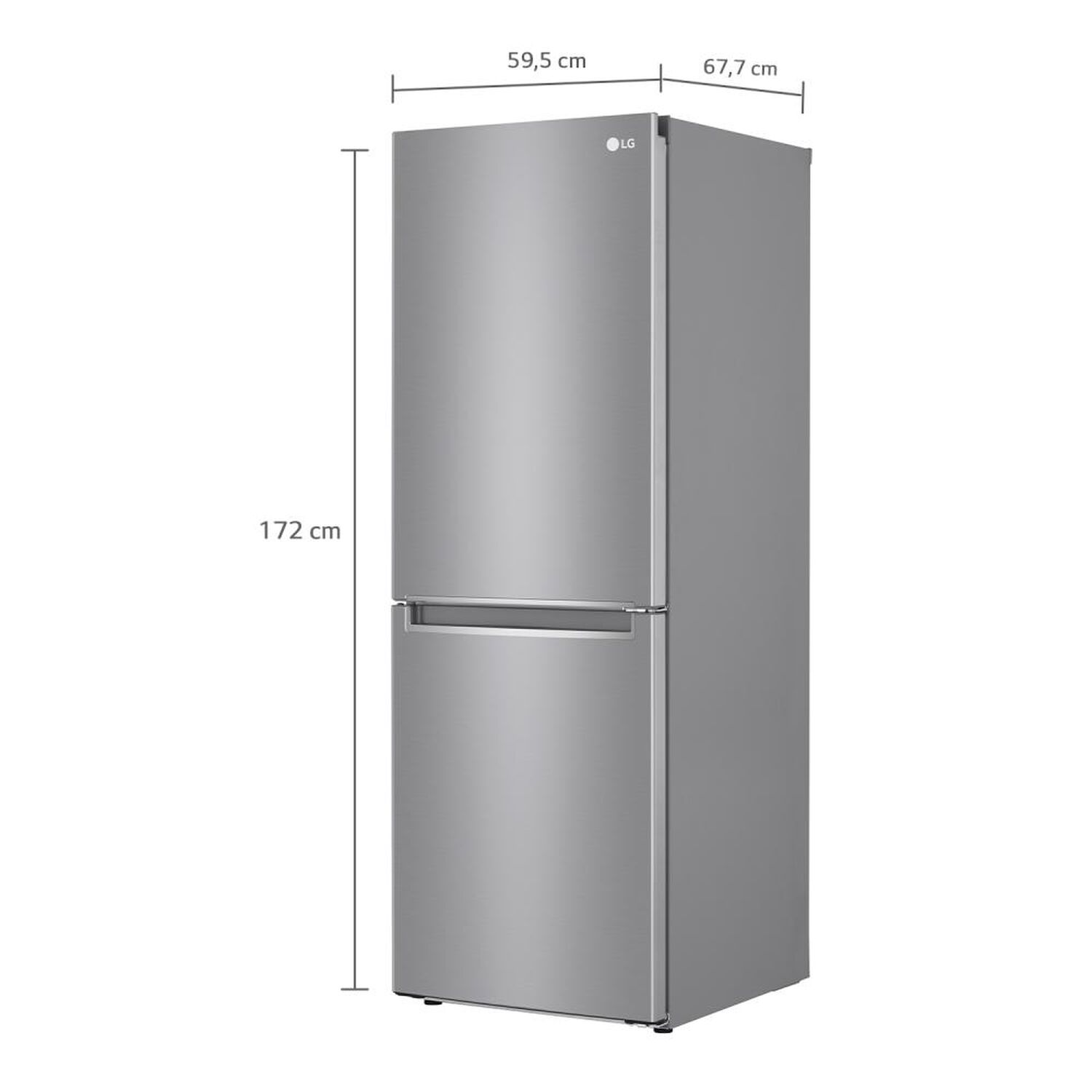 Refrigerador Bottom Freezer LG LB33MPP / No Frost / 306 Litros / C image number 8.0