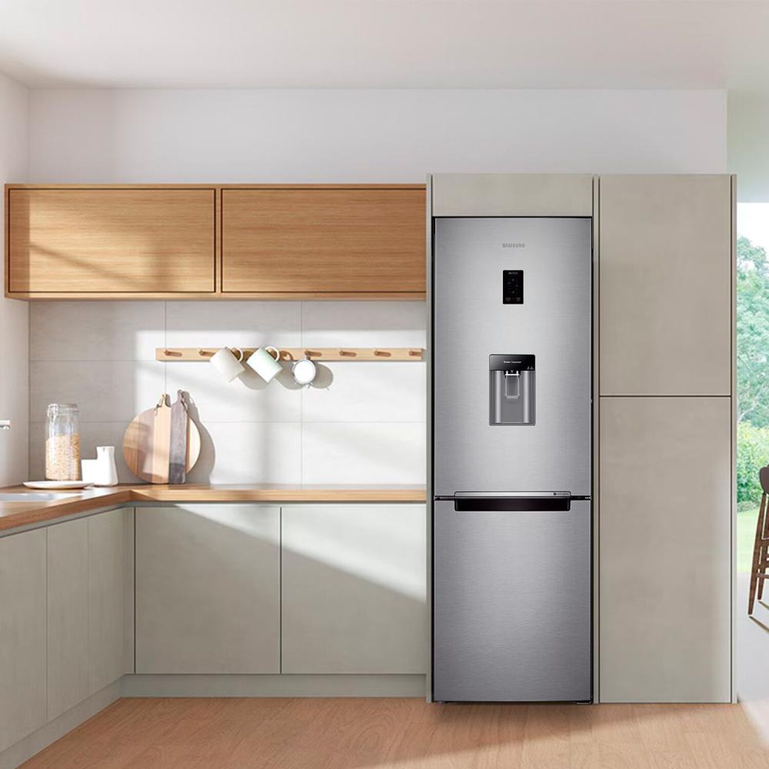 Refrigerador Bottom Freezer Samsung RB33J3830SA/ZS / No Frost / 338 Litros / D image number 3.0