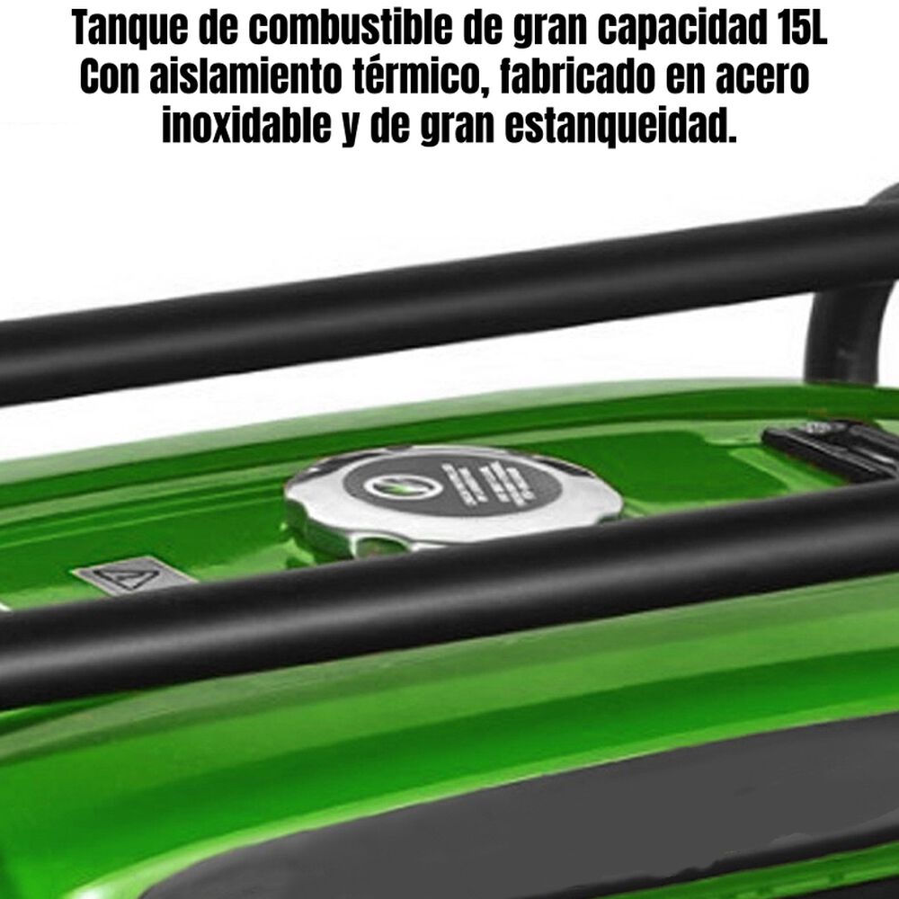 Generador Eléctrico A Gasolina Ohv 2500w Hd Rojo image number 3.0