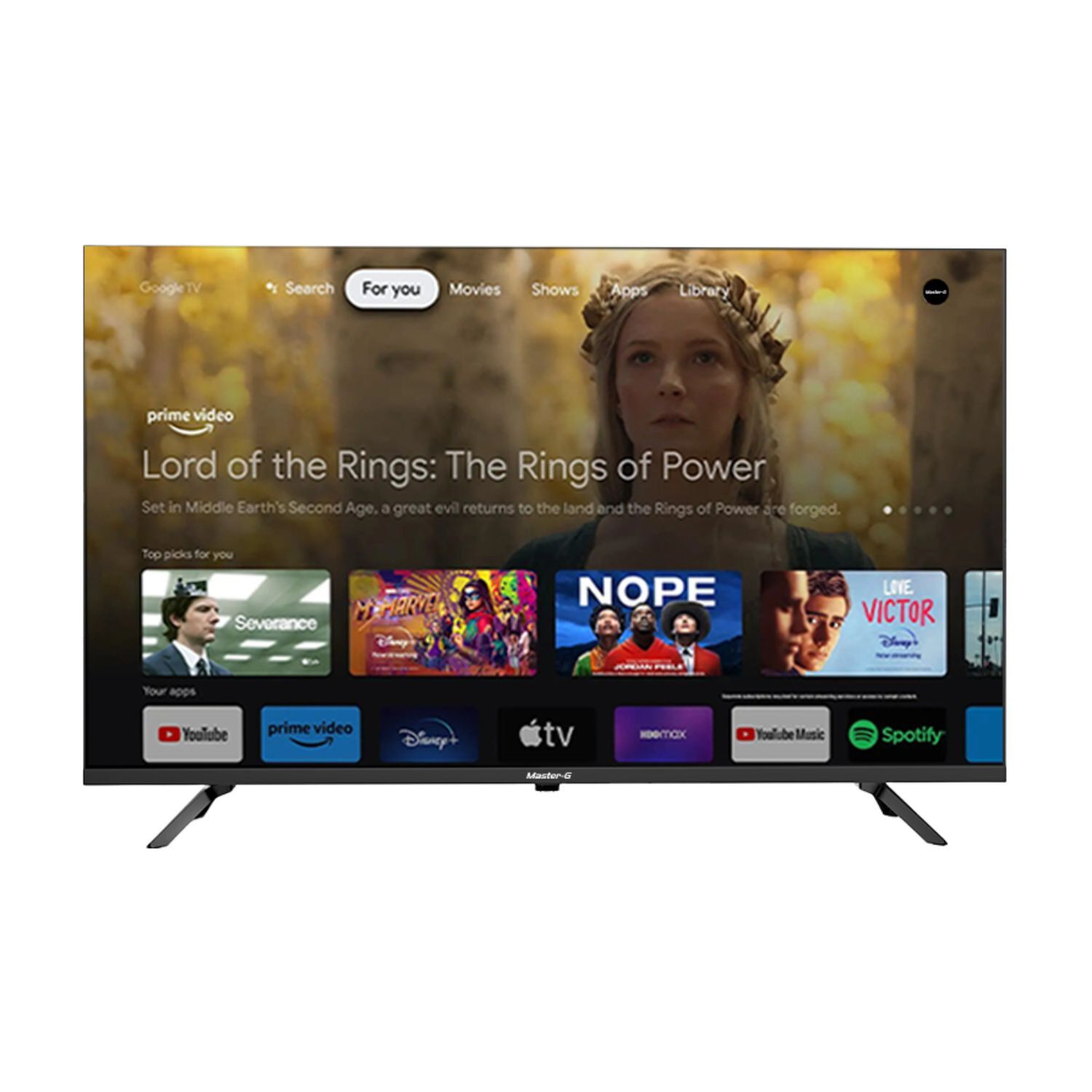 Smart Tv Led 43" Google Tv Full Hd Bluetooth Mgg43ffk5 image number 1.0