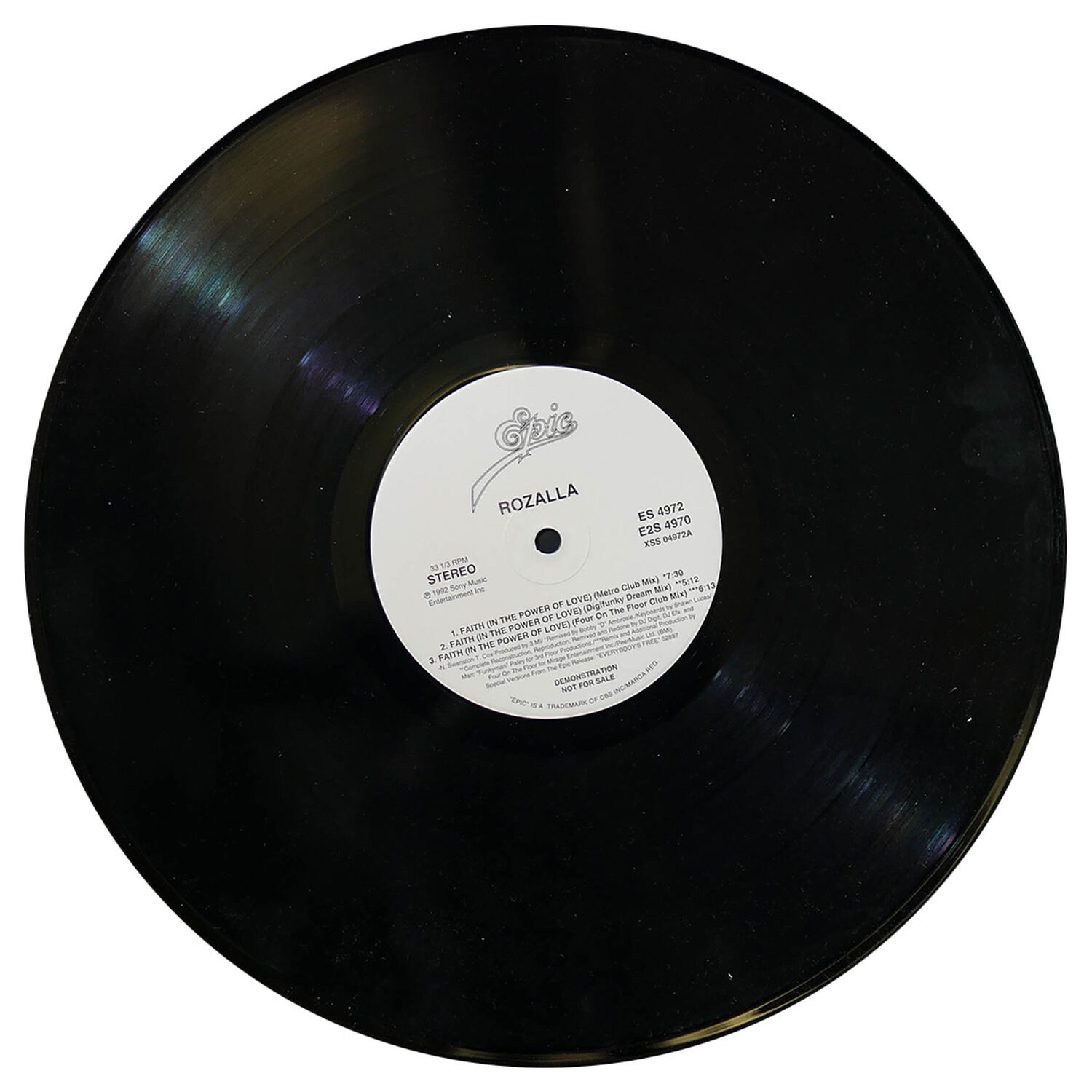 Rozalla - Faith (in The Power Of Love) (2 Vinyl Set) | 12" Maxi Single Usado image number 2.0