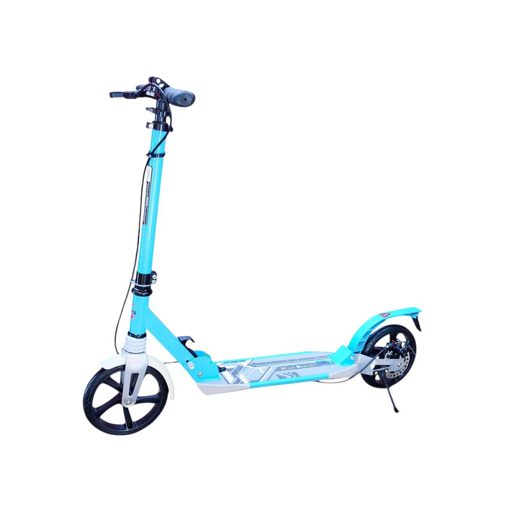 Scooter Monopatín Niños Adultos Con Freno Disco Celeste image number 2.0