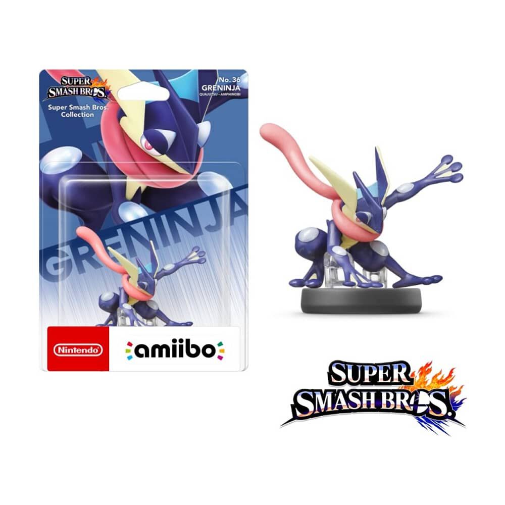Amiibo Greninja Super Smash Bros Nintendo image number 0.0