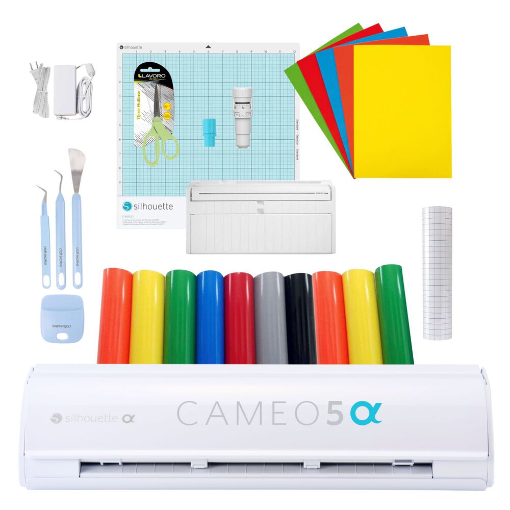 Kit Emprendedor Silhouette Cameo 5 Alpha White image number 0.0