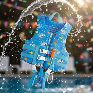 Chaleco Salvavidas Flotador Tiburon Infantil