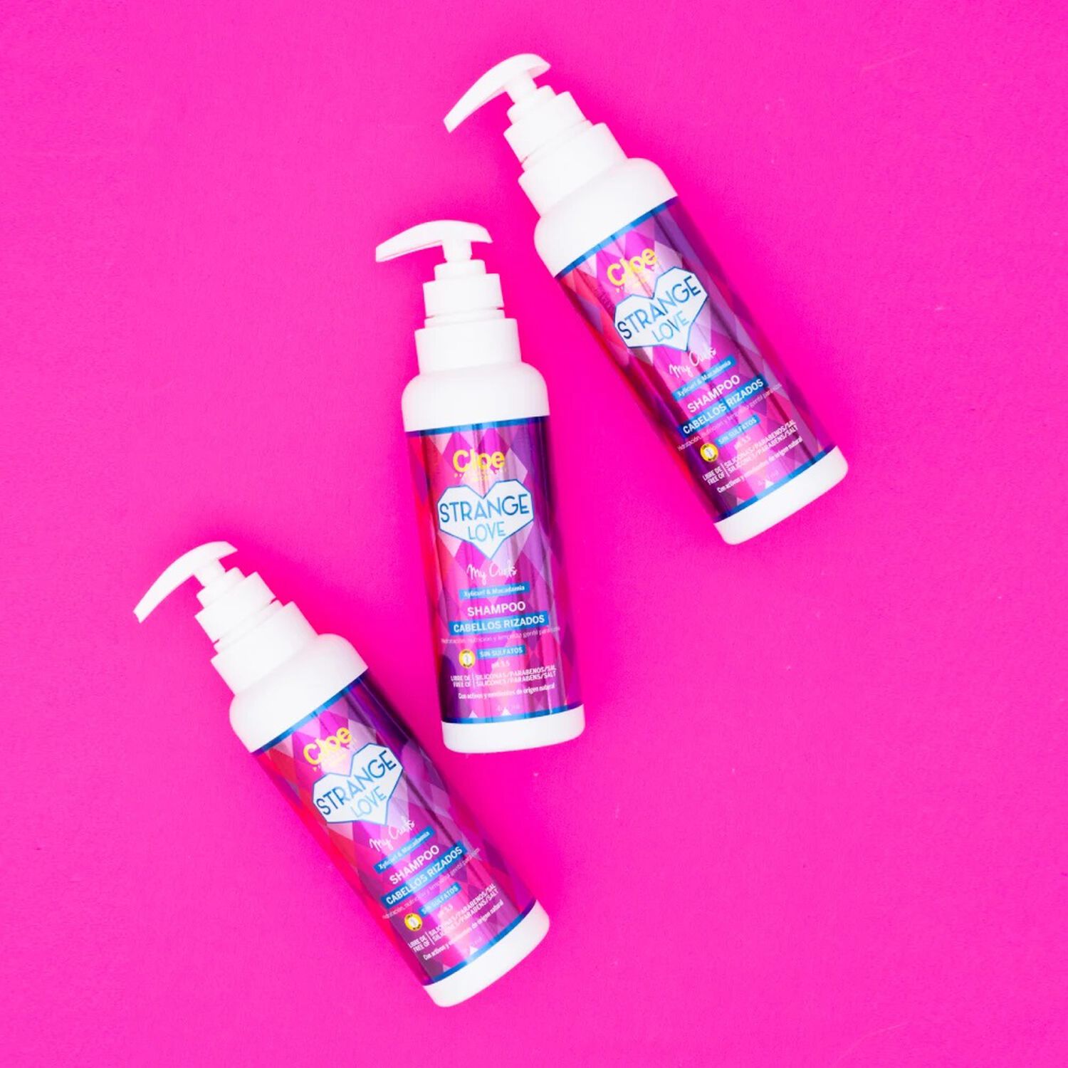 Shampoo Strange Love Cloe 400ml image number 2.0