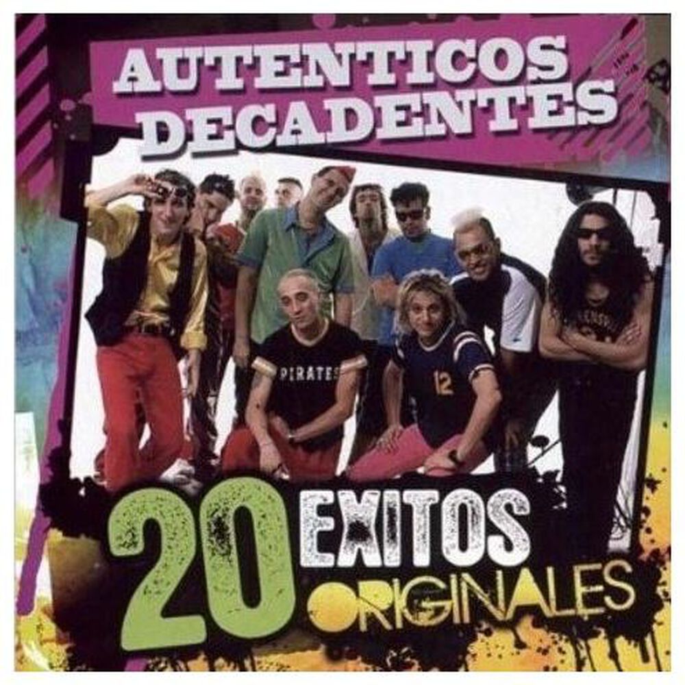 Autenticos Decadentes - 20 Exitos Originales | Cd image number 0.0