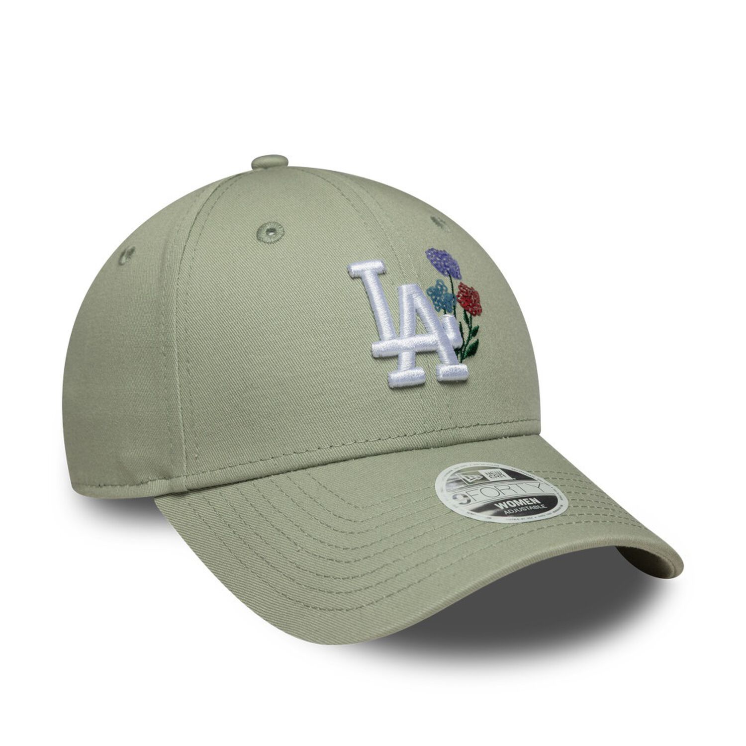 Gorra 9forty Mlb Los Angeles Dodgers Floral Icon Verde image number 1.0