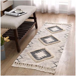 Alfombra Pasillera - Piecera Bordada 60x200cm