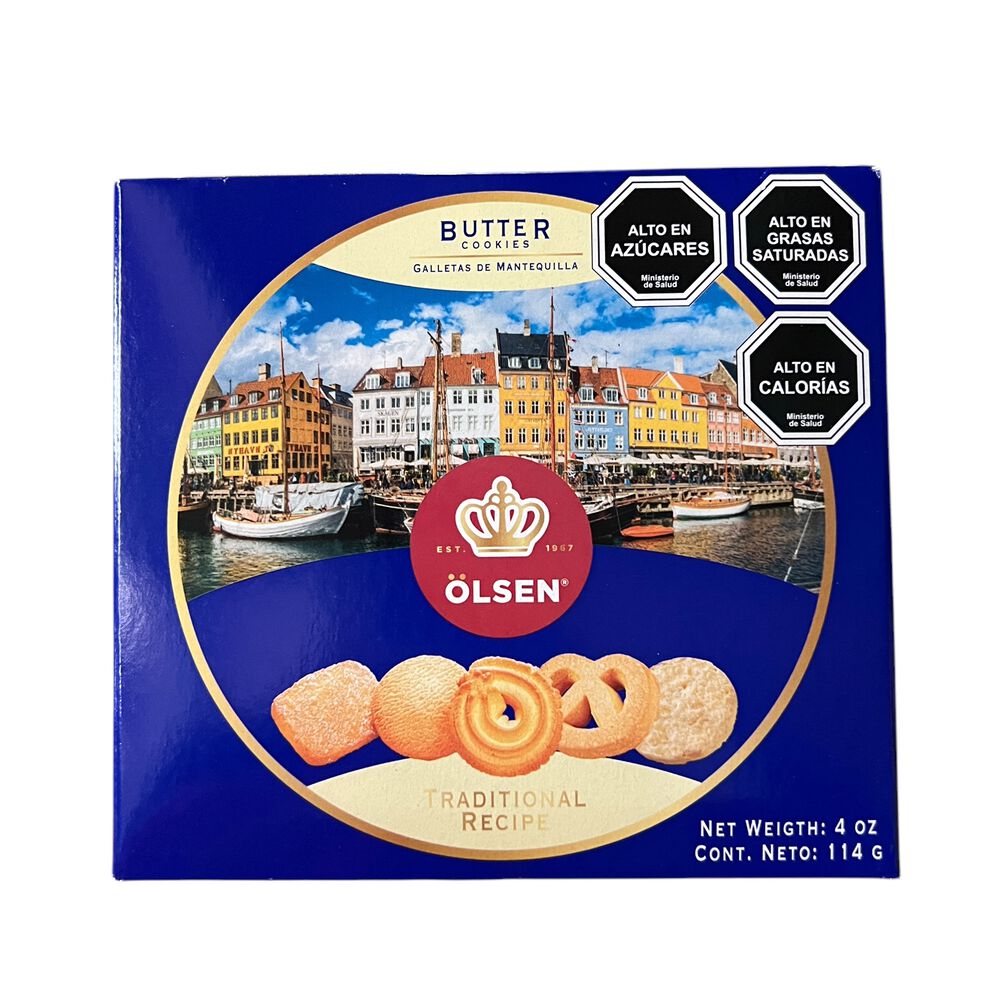 Galletas Mantequilla Olsen Caja 114gr image number 3.0