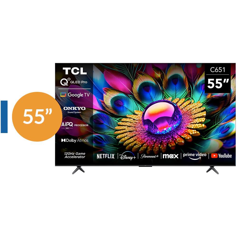 Qled 55" TCL C651 / Ultra HD 4K / Smart TV image number 0.0