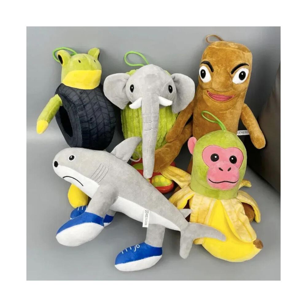 Juguete Peluche Tralalero Tralala Shark Zapatillas 20cm image number 2.0