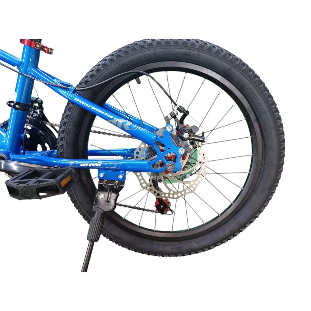Bicicleta Aro 20 Brxing Sv7 Azul Con Freno Disco Y 21 Velocidades image number 7.0