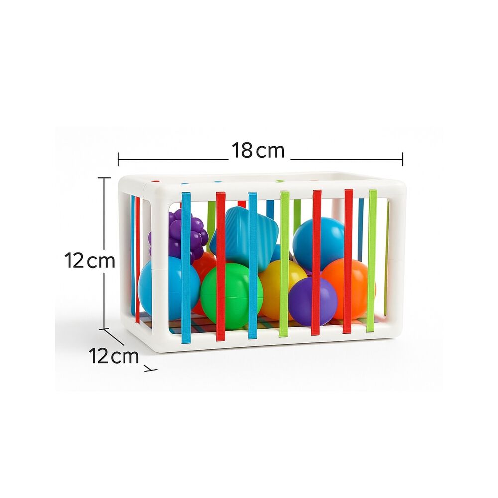 Juguete Didáctico Estimulación Temprana Cubo Sensorial Bebé Innybin image number 7.0