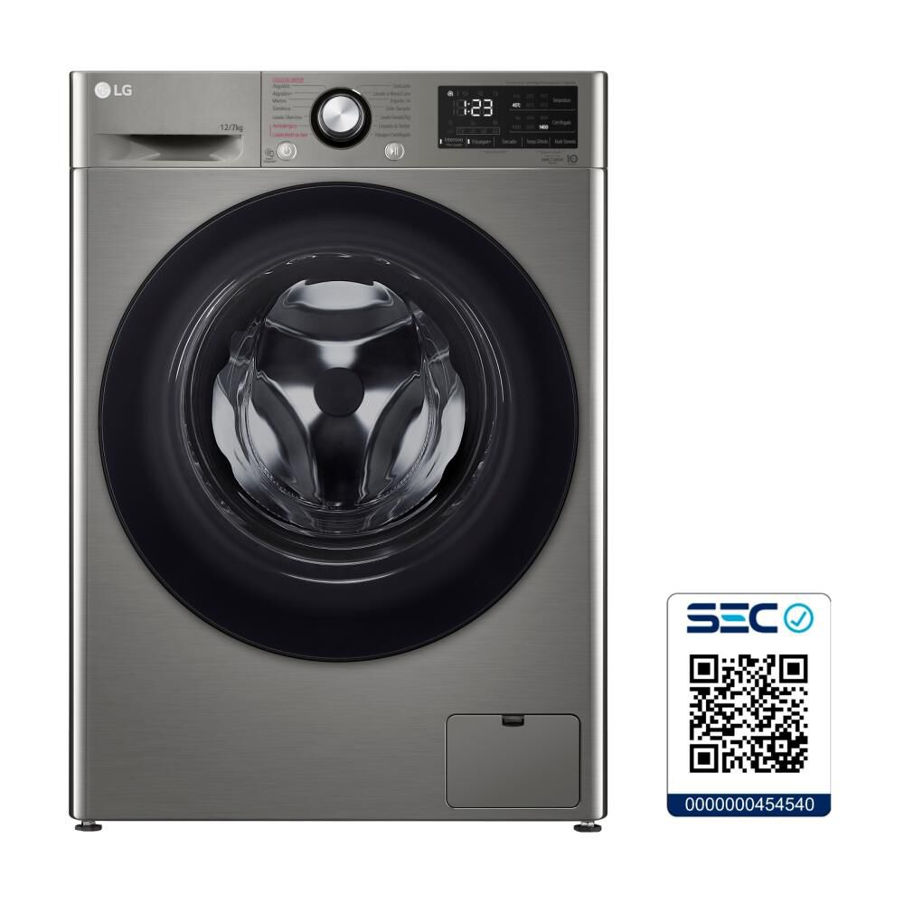 Lavadora Secadora LG WD12VVC5S6 / 12 Kg / 7 Kg image number 13.0