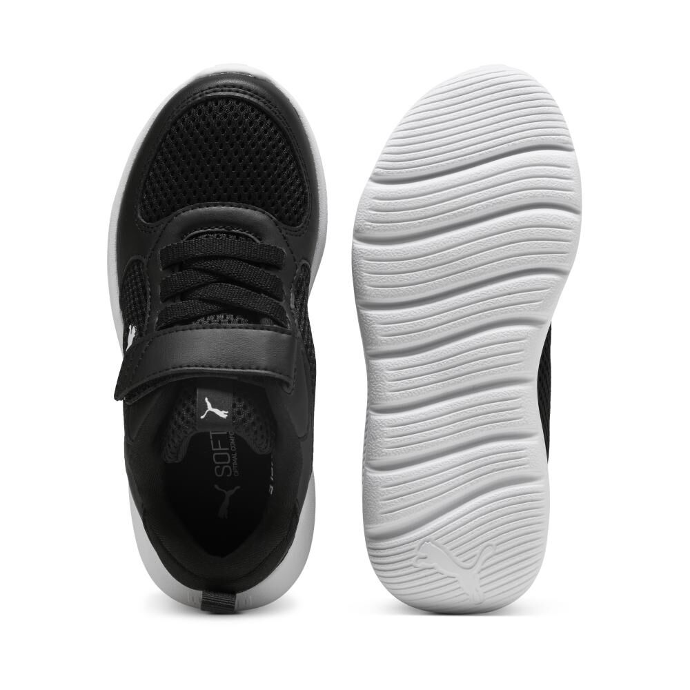 Zapatilla Infantil Ni&ntilde;o Puma Fun Racer Negro image number 2.0