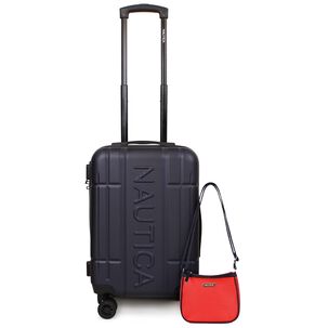 Pack Nautica Maleta Cabina Amsterdam Azul + Bandolera Diana