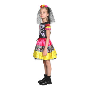 Disfraz Infantil Catrina Esqueleto
