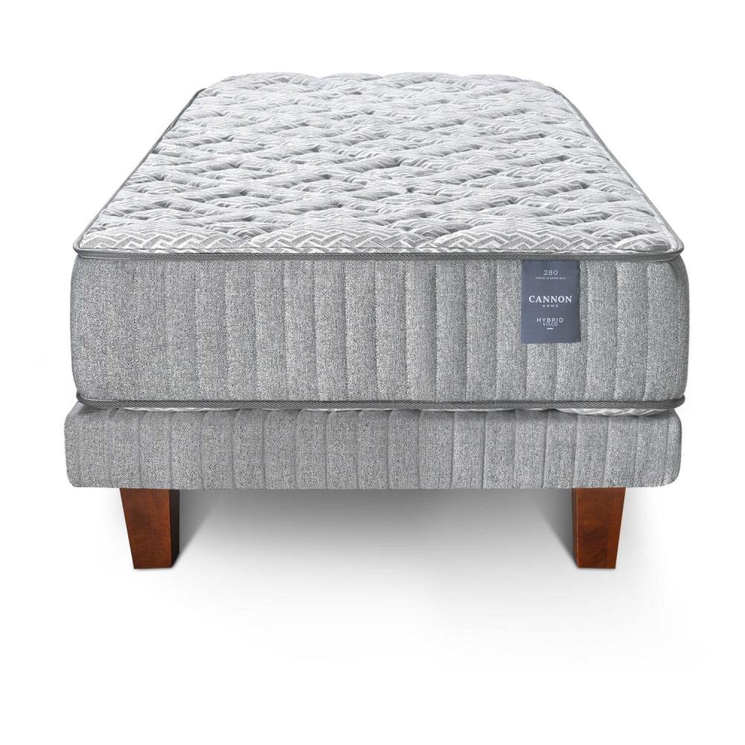 Cama Europea Cannon Home Hybrid Visco / Super King / Base Dividida image number 3.0
