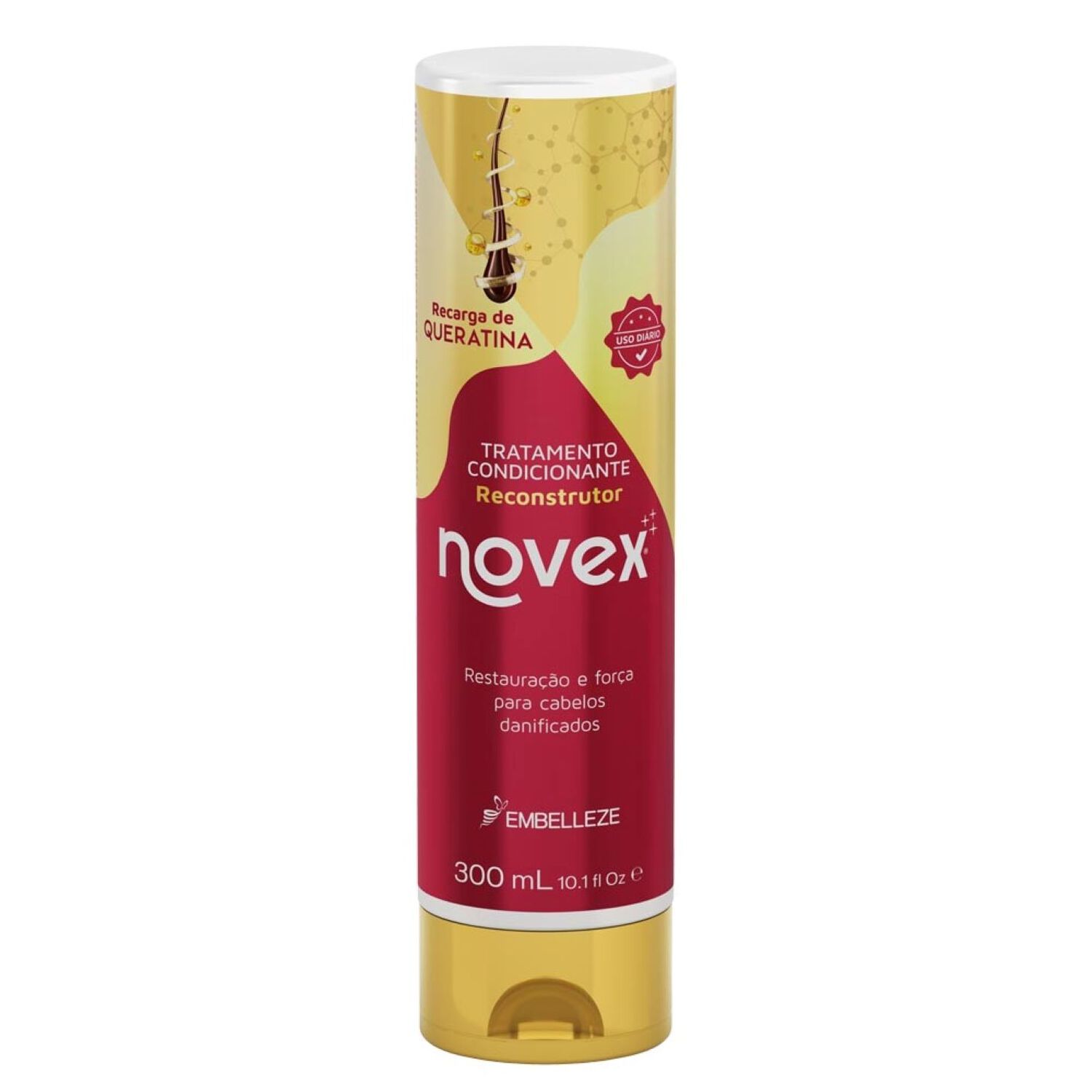 Acondicionador Recarga De Queratina Novex 300ml image number 0.0