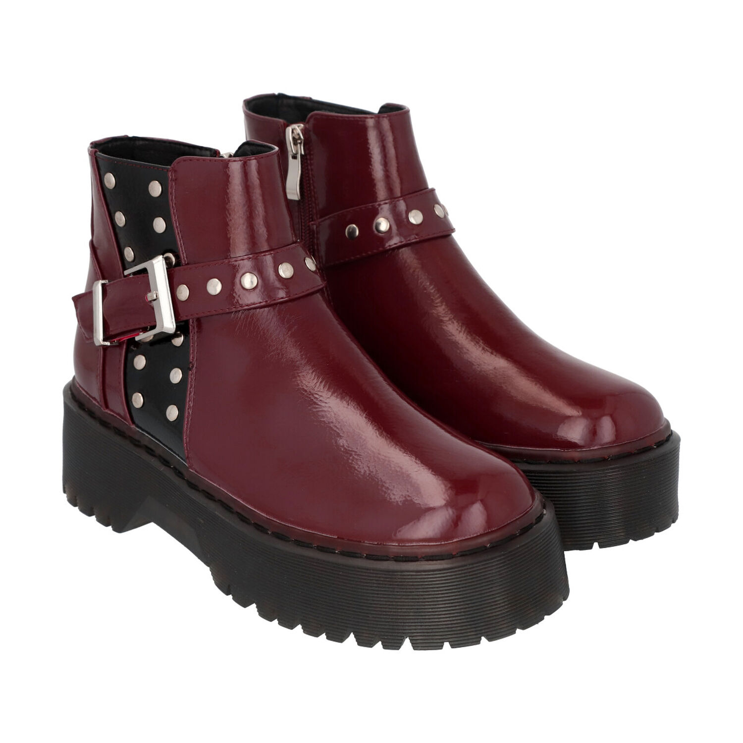Botin Mujer Burdeo Rob 53 Police image number 1.0