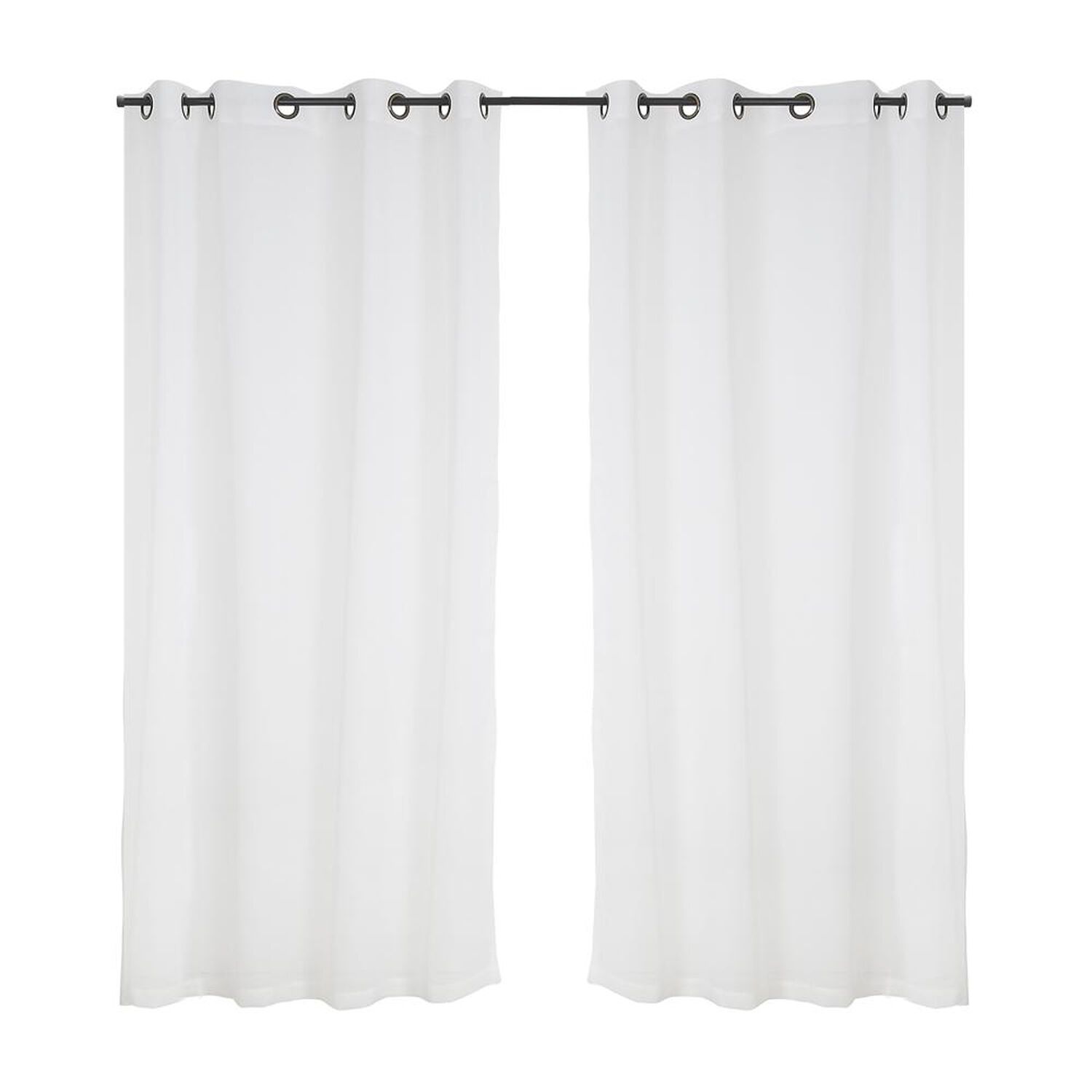 Set Cortinas Velo Lino-argolla 140x220 image number 0.0