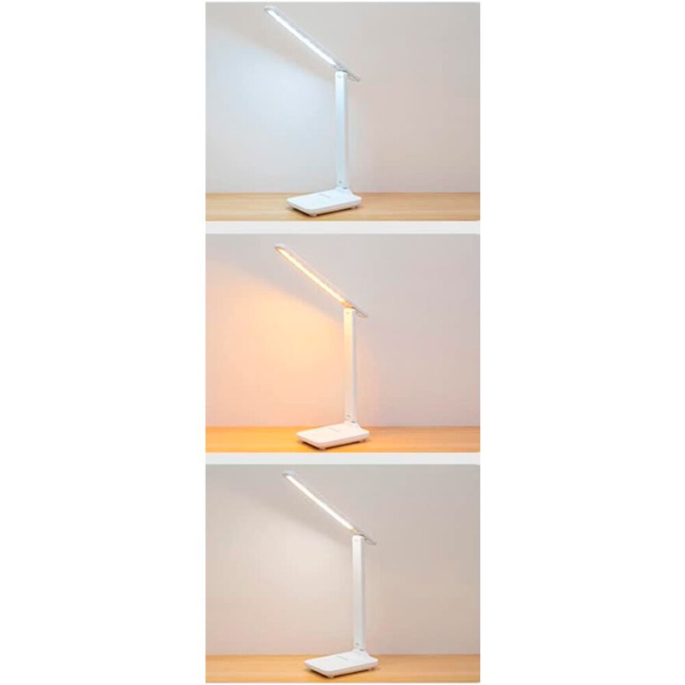 L&aacute;mpara Led De Escritorio Plegable T&aacute;ctil Regulable 3 Tonos De Luz image number 2.0