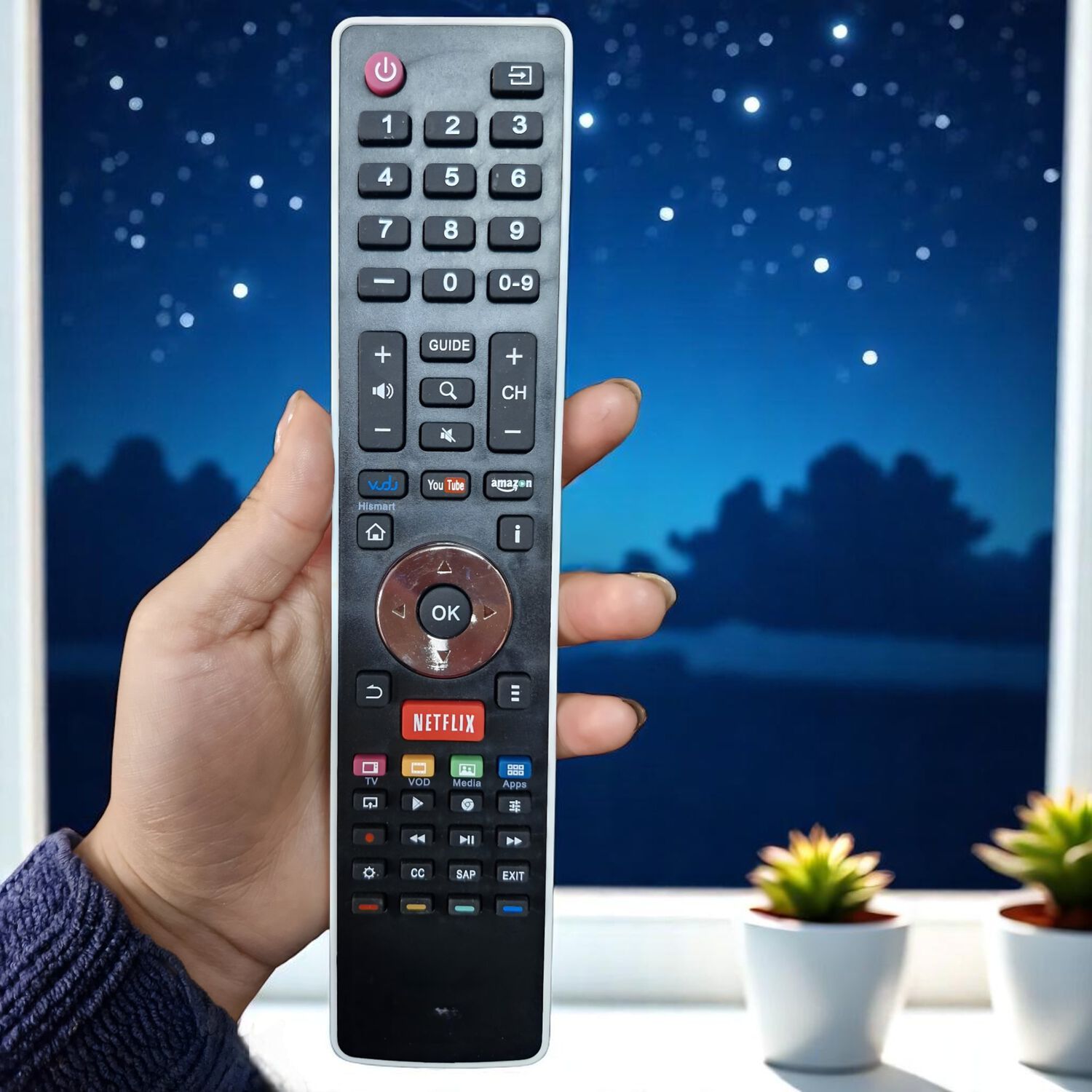 Control Remoto Para Hisense Smart Tv Universal Ultima Gen image number 3.0