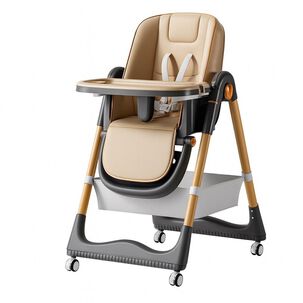 Silla De Comer Bebé Con Respaldo Reclinable