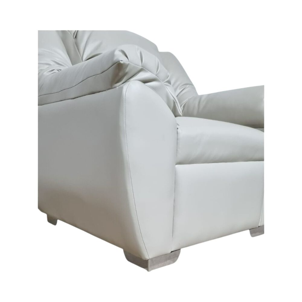 Sofa Brasil Un Cuerpo Ecocuero Beige Pm image number 1.0