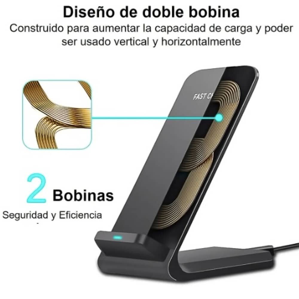 Cargador Inal&aacute;mbrico R&aacute;pido image number 2.0
