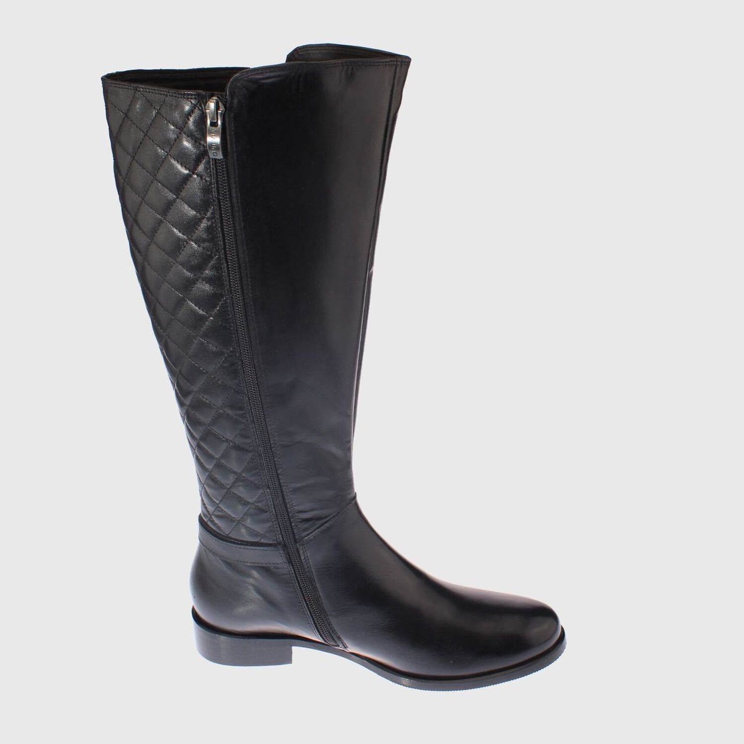 Bota Cuero Negro V&iacute;a Franca Art. 511982312negro image number 2.0