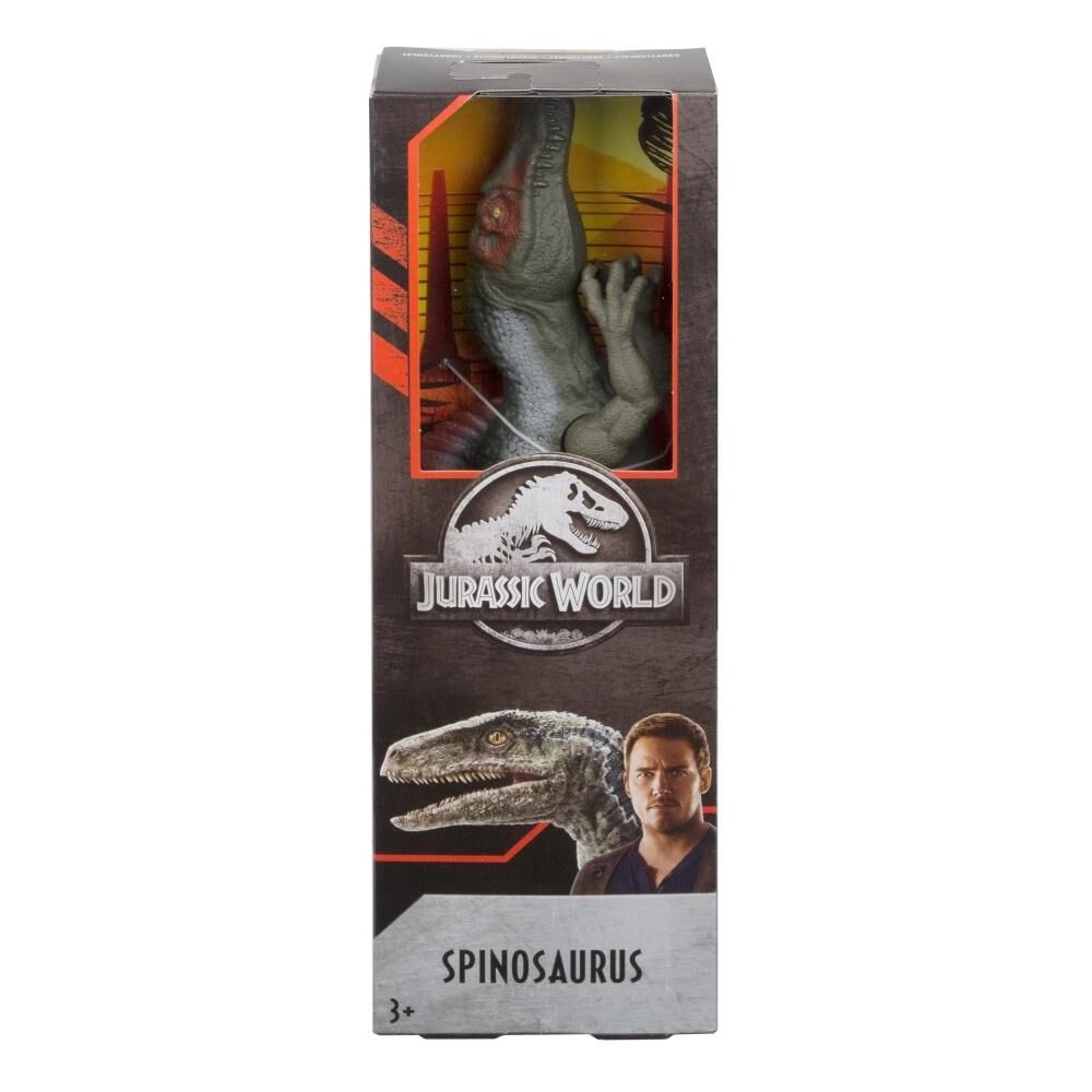 Figura De Película Jurassic World Spinosaurus, Dinosaurio De 12" image number 3.0