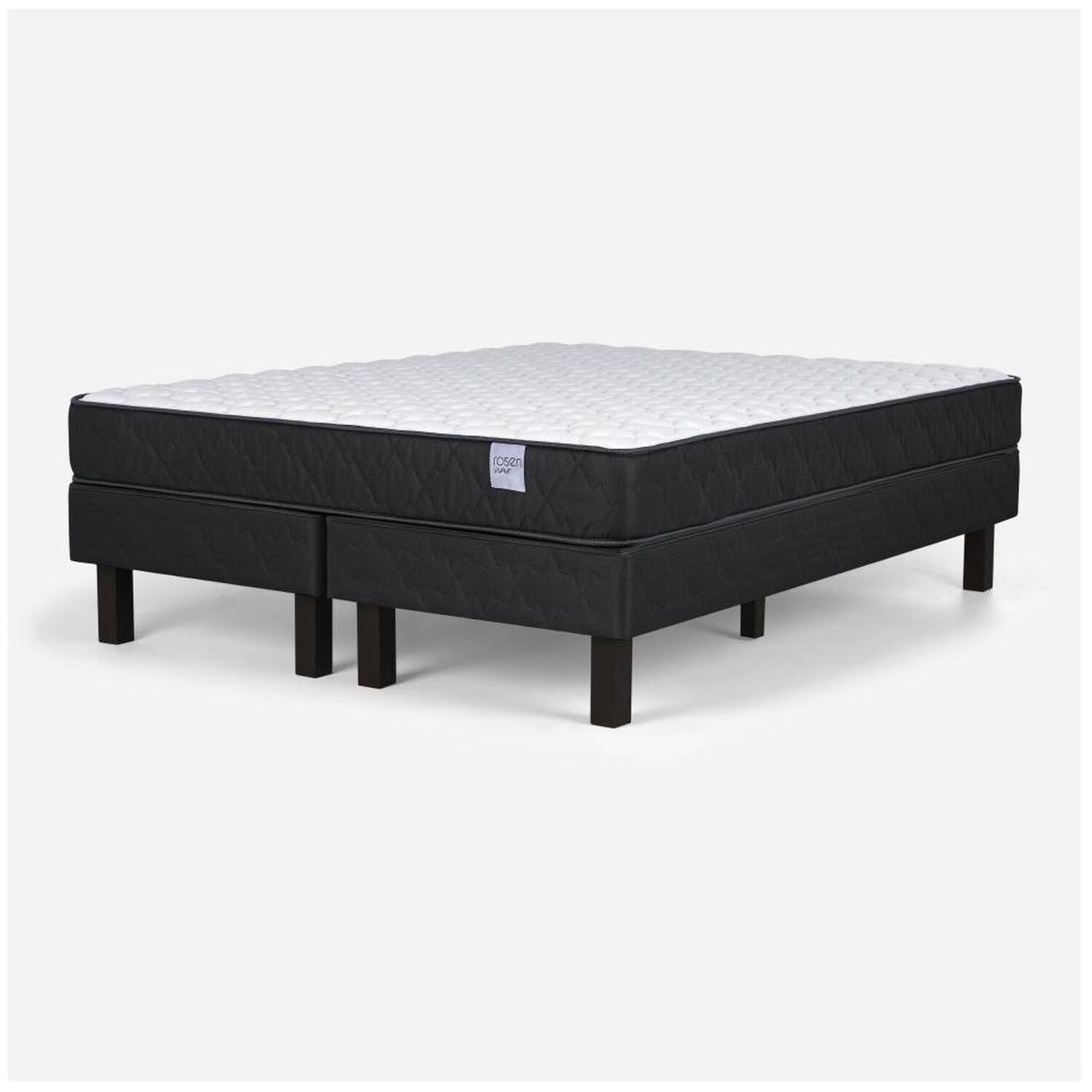 Cama Europea Rosen Wave / 2 Plazas / Base Dividida image number 3.0
