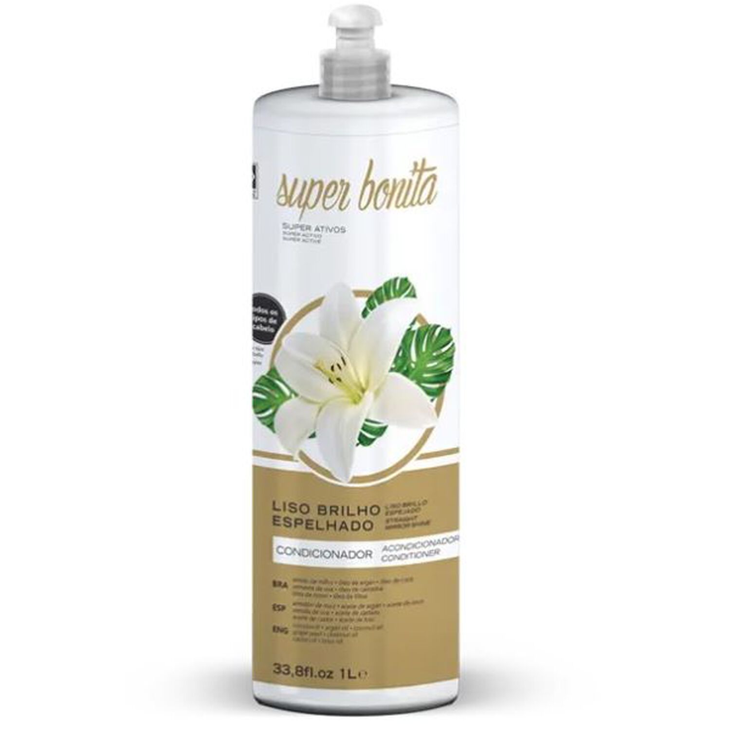 Acondicionador Liso Brillo Espejado Probelle 1000ml image number 2.0
